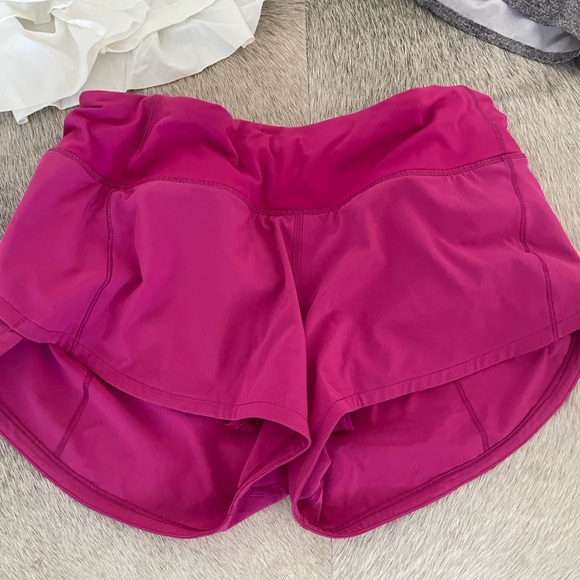 2 pairs Lululemon Womens shorts and 1 Like new skort (white) - Picture 4 of 6